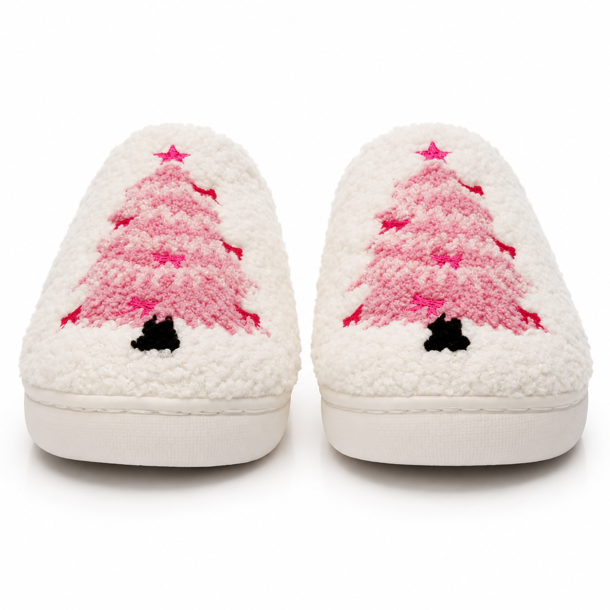 Anti Slip Warm Fuzzy Cozy Indoor Outdoor Slippers For Men And Women