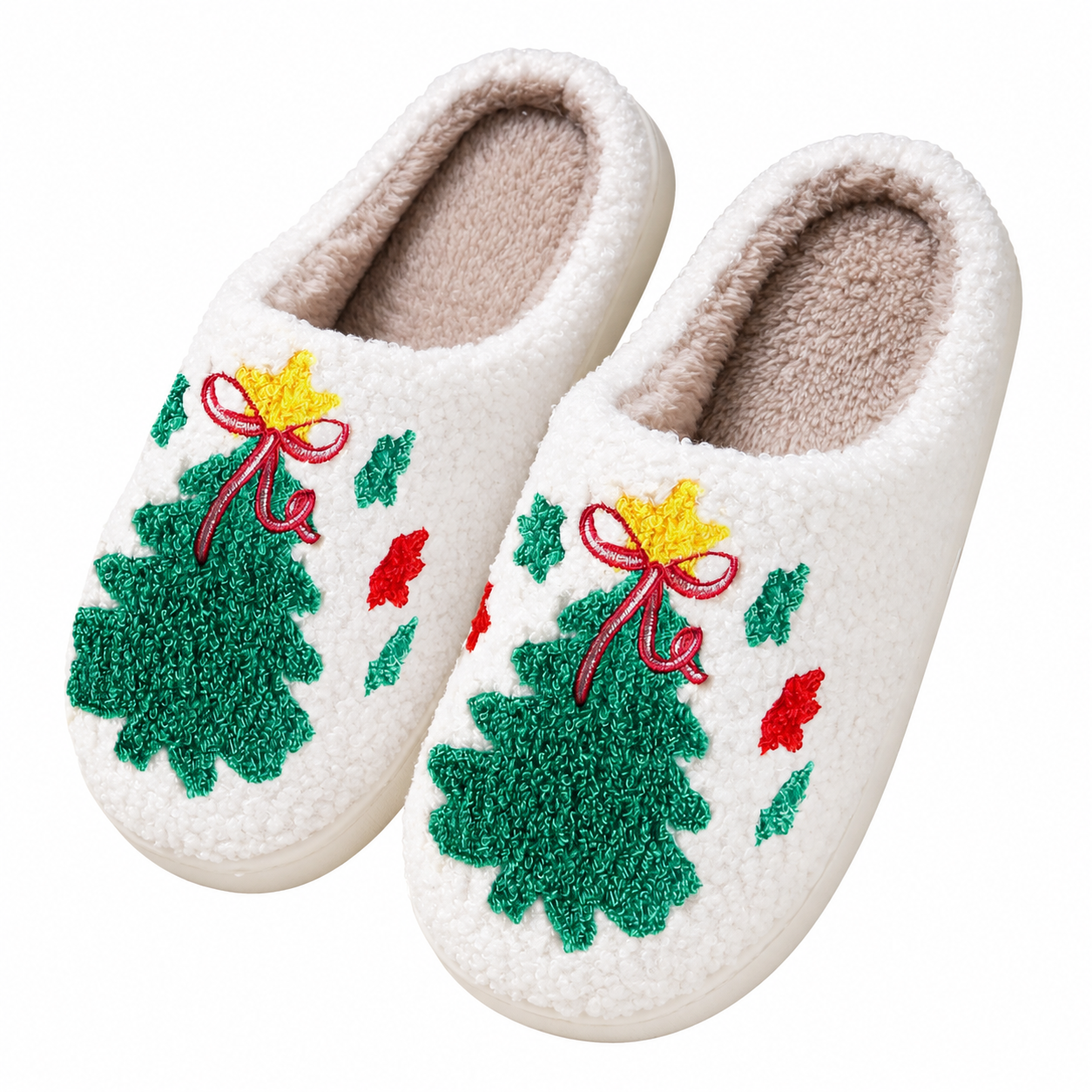 Anti Slip Warm Fuzzy Cozy Indoor Outdoor Slippers For Men And Women