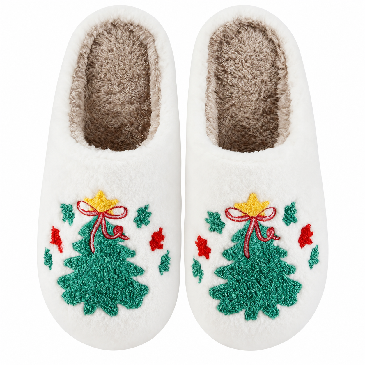 Anti Slip Warm Fuzzy Cozy Indoor Outdoor Slippers For Men And Women