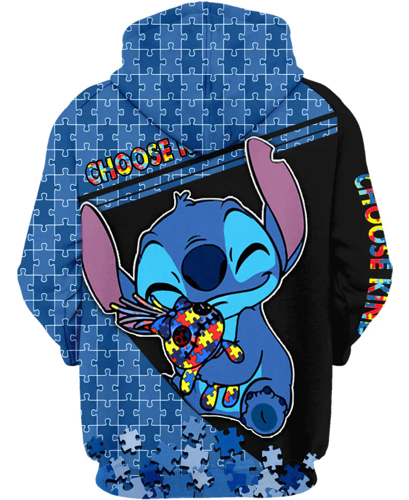 Choose Kind Stitch Hoodie - Amzemart