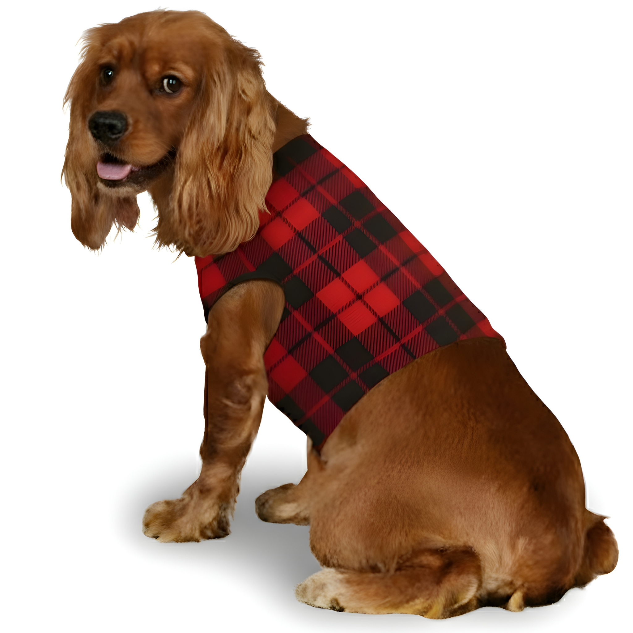 Christmas Crew Black Plaid Family Matching Pajama Sets