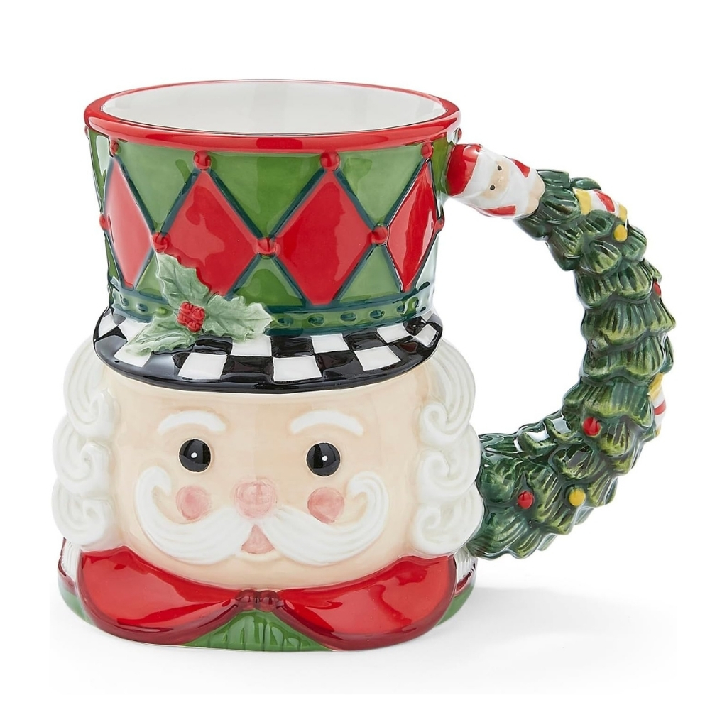 Christmas Tree Snowman Toby Mug