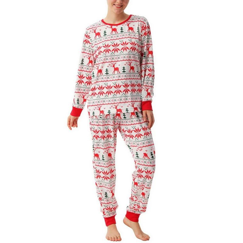 Deer Family Matching Christmas Pajamas - Amzemart