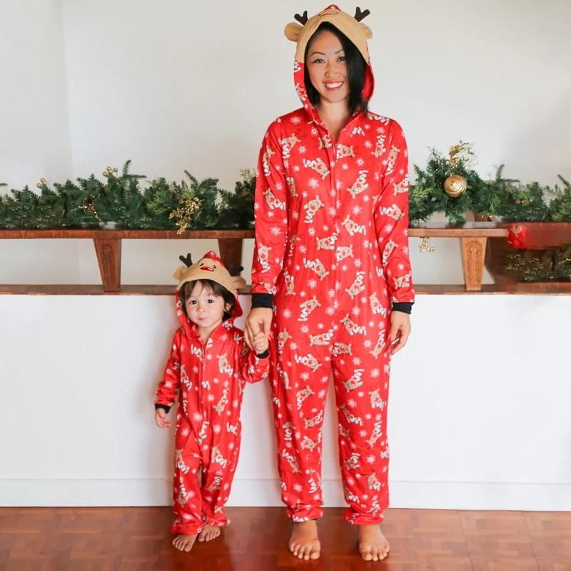 Matching Family Jumpsuit Pajamas Suit - Amzemart
