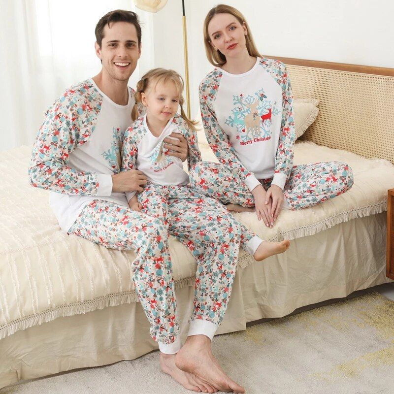 Family Xmas Look Pajama Set - Amzemart