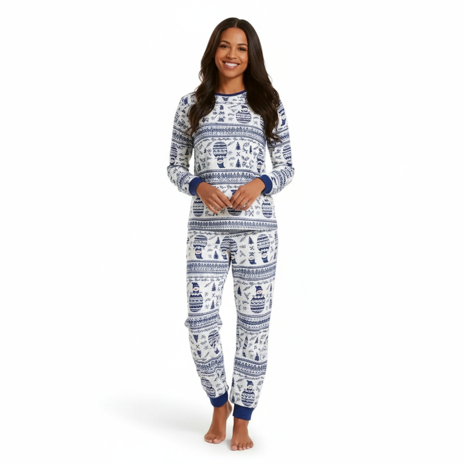 Cozy Family Matching Christmas Pajama Set For Holidays
