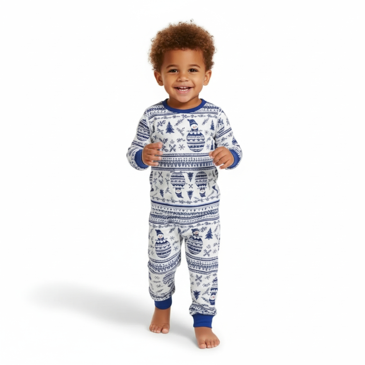 Cozy Family Matching Christmas Pajama Set For Holidays