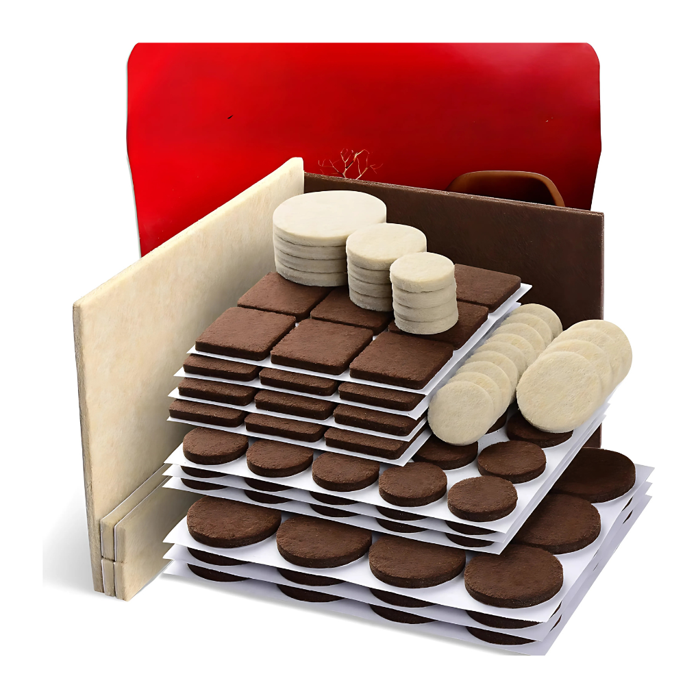 Furniture Base Pads With Soft Noise Control Felt