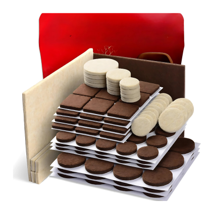 Furniture Base Pads With Soft Noise Control Felt