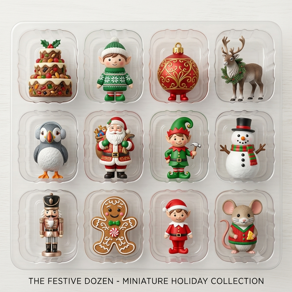 24 Days Christmas Countdown Advent Calendar 2026 With Mini Fidget Toys For Kids