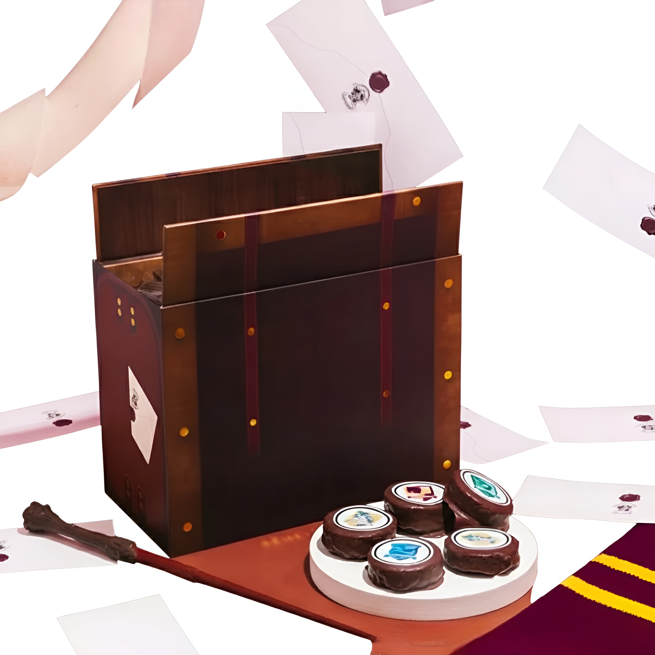 Magical Acceptance Letter Surprise Box With House Treats