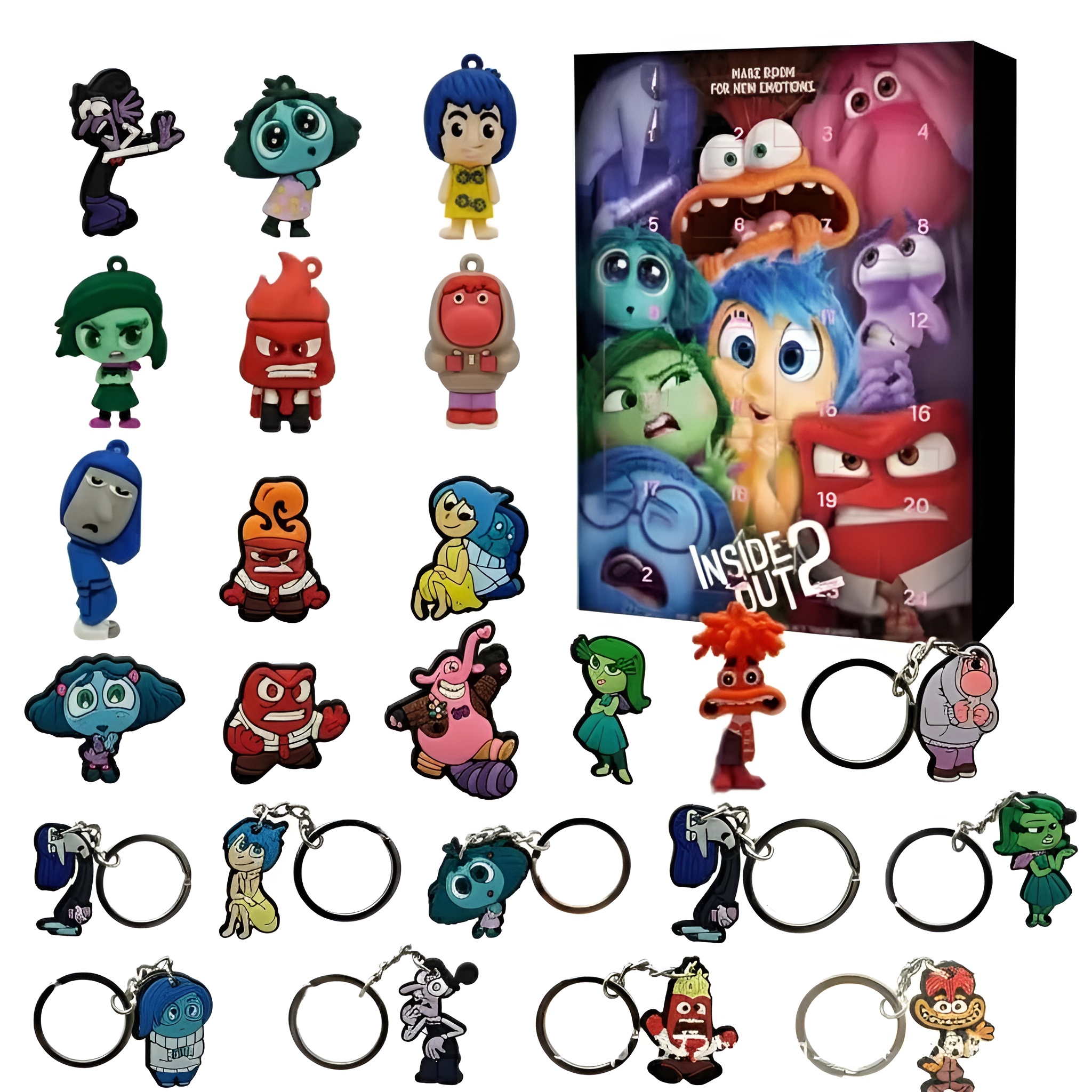 Inside Out 2 Christmas Puzzle Advent Calendar For Kids