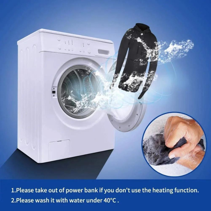 Heated Hoodie - Cozy Thermal Wear for Outdoor Comfort-Amzemart