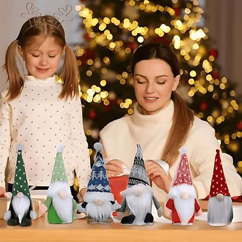 Holiday Gnome Advent Calendar – 24 Plush Gnomes for Festive Décor