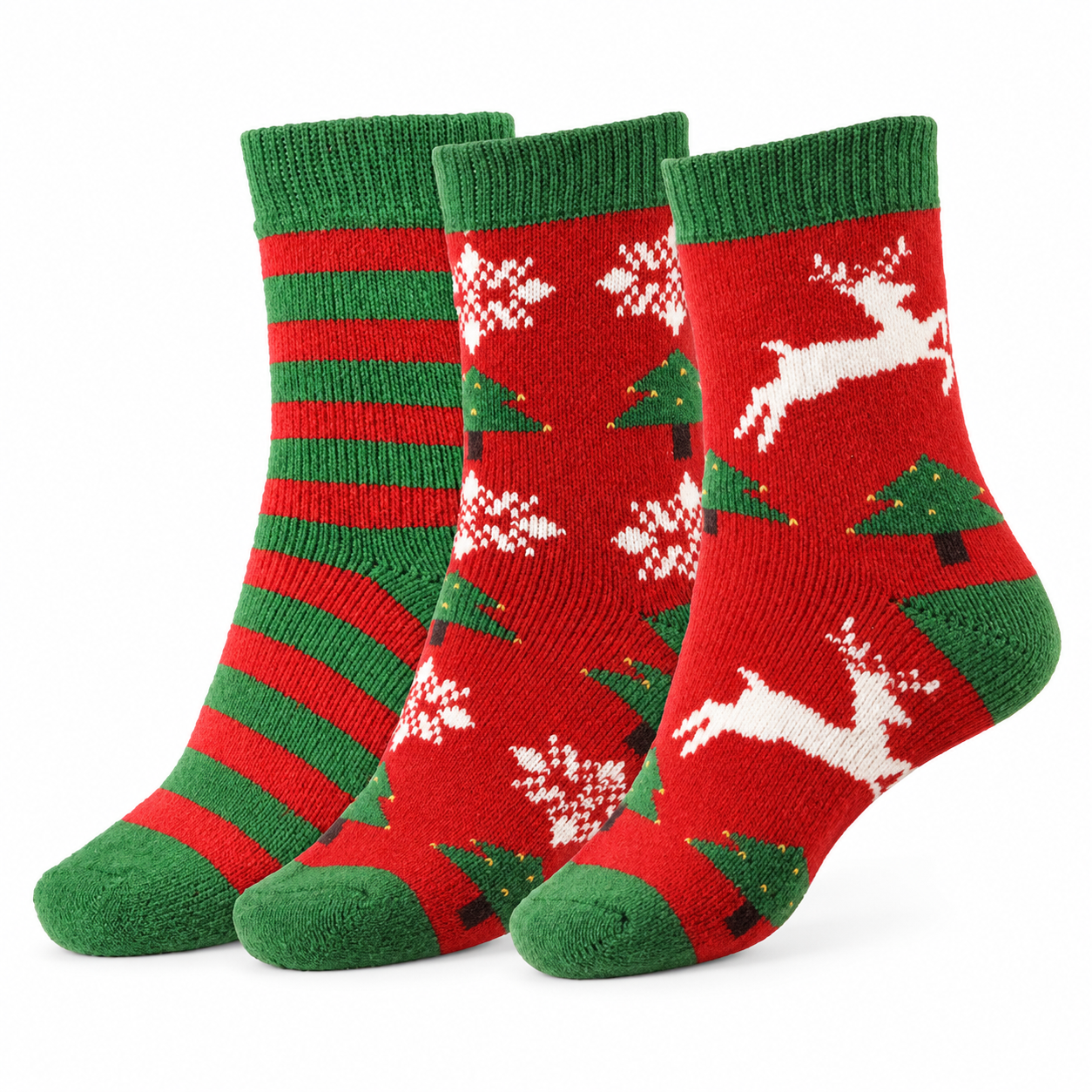 Christmas Thick Winter Warm Everyday Socks for Women