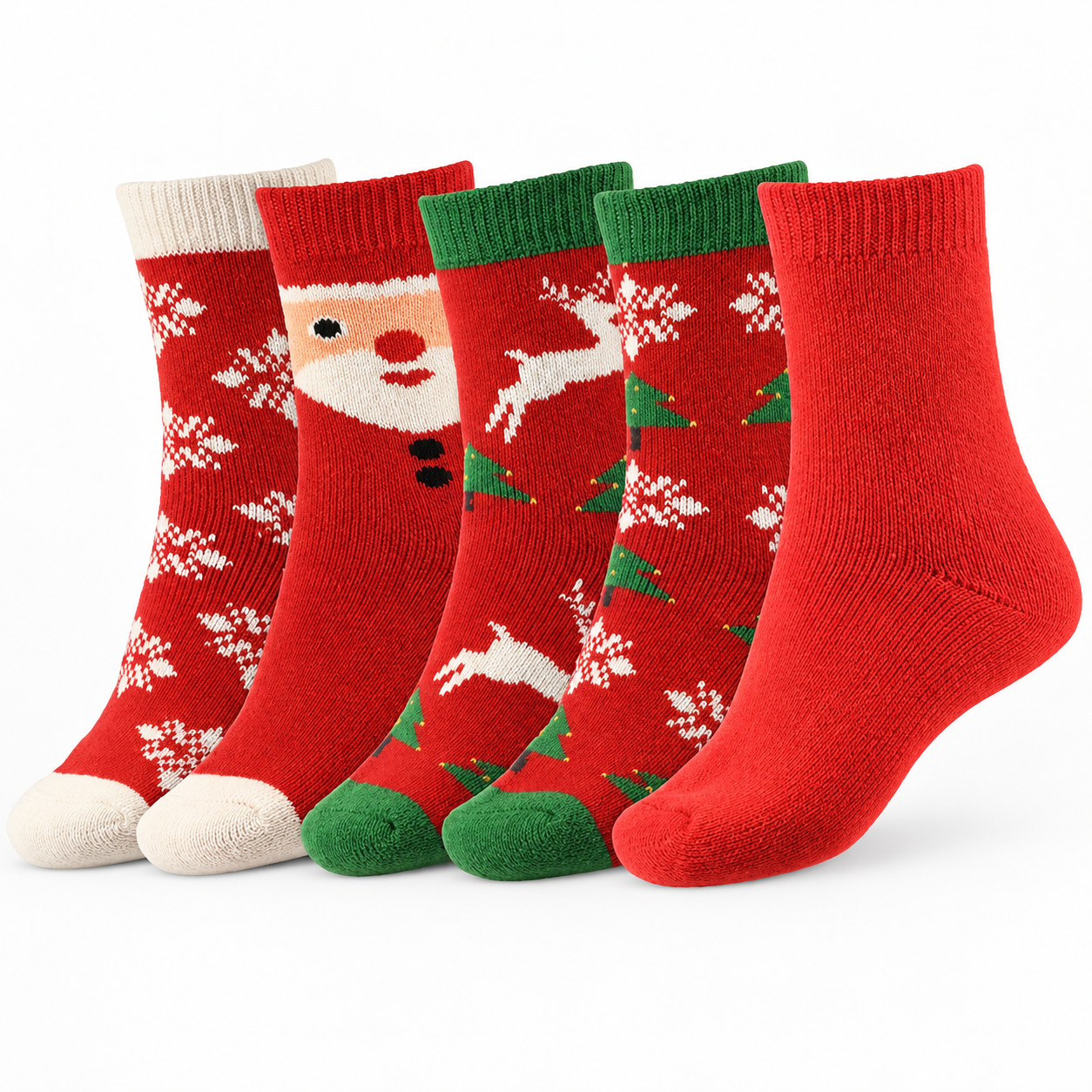 Christmas Thick Winter Warm Everyday Socks for Women