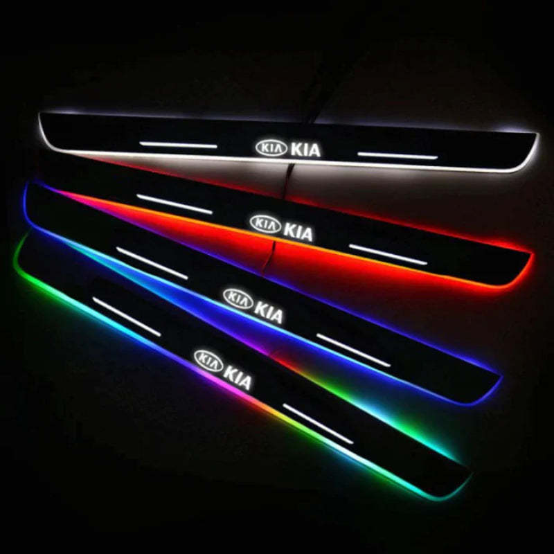 Custom Deluxe Illuminated Led Car Door Sill Lights-Amzemart