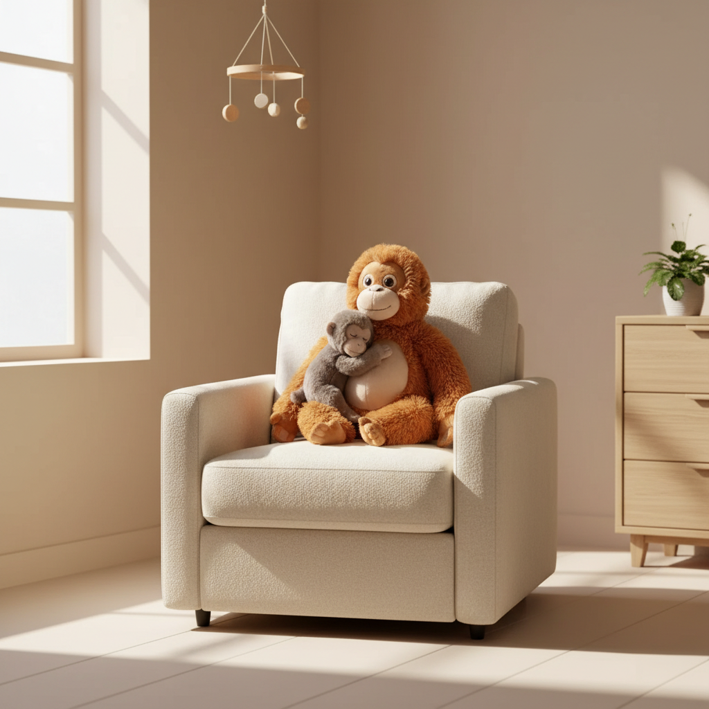 Mama Punch Attached Plush Toy