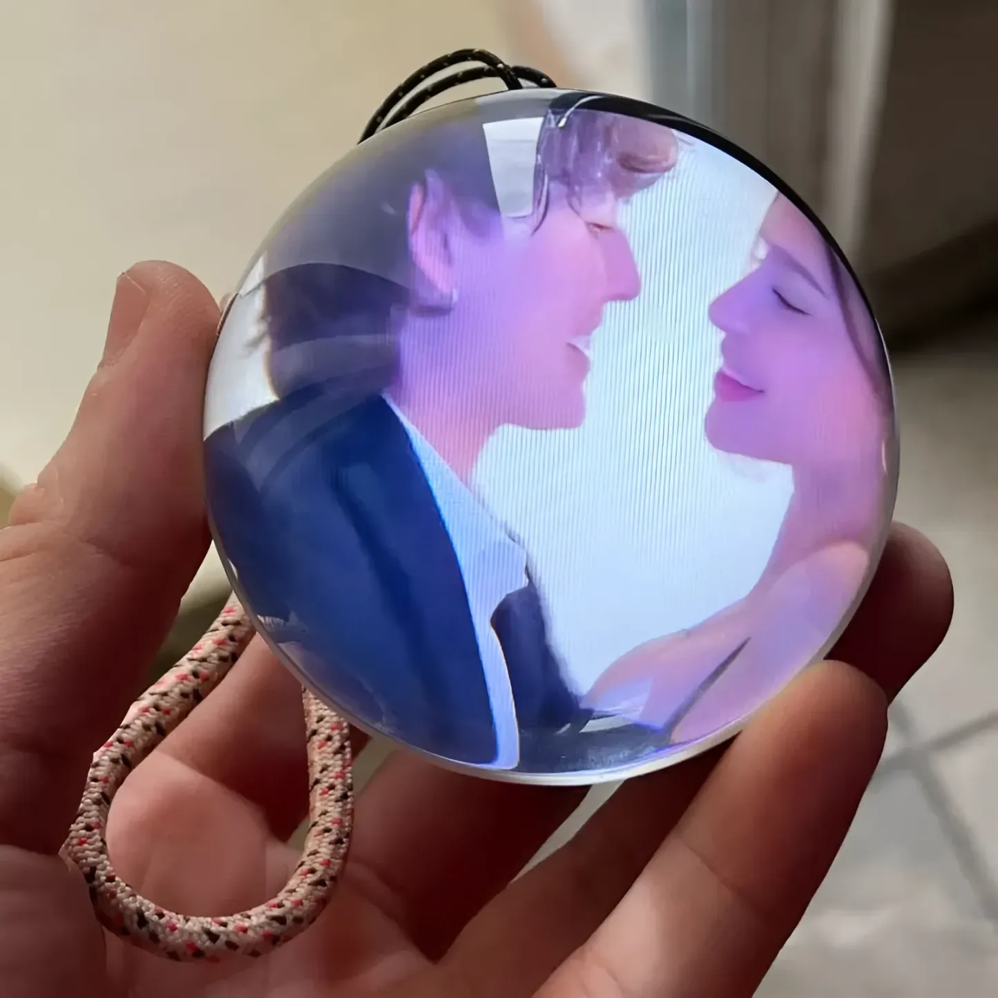 Custom Memory Video Digital Crystal Orb Light Up Magic Sphere