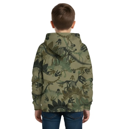Mickey Riding Dino Dinosaur Hooded Sweatshirt