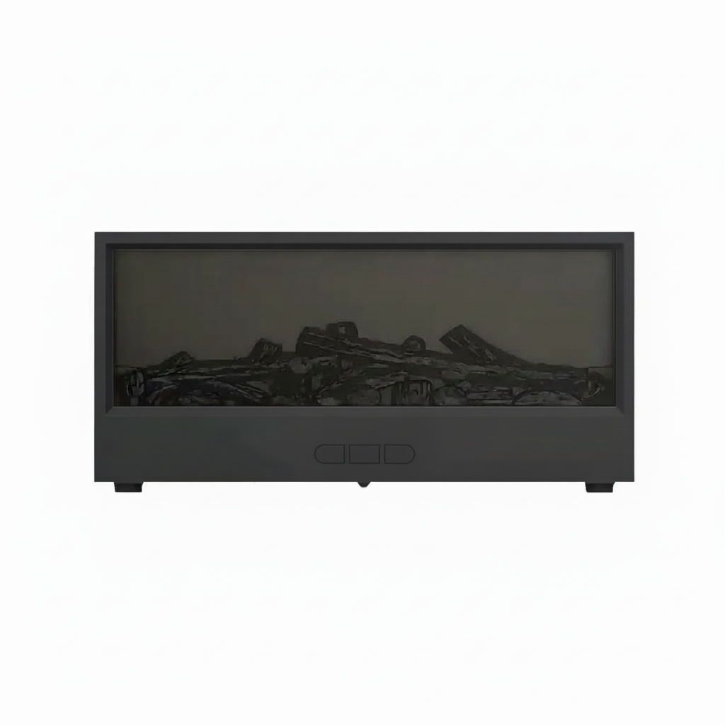 Remote Control Flameless Fireplace Humidifier 