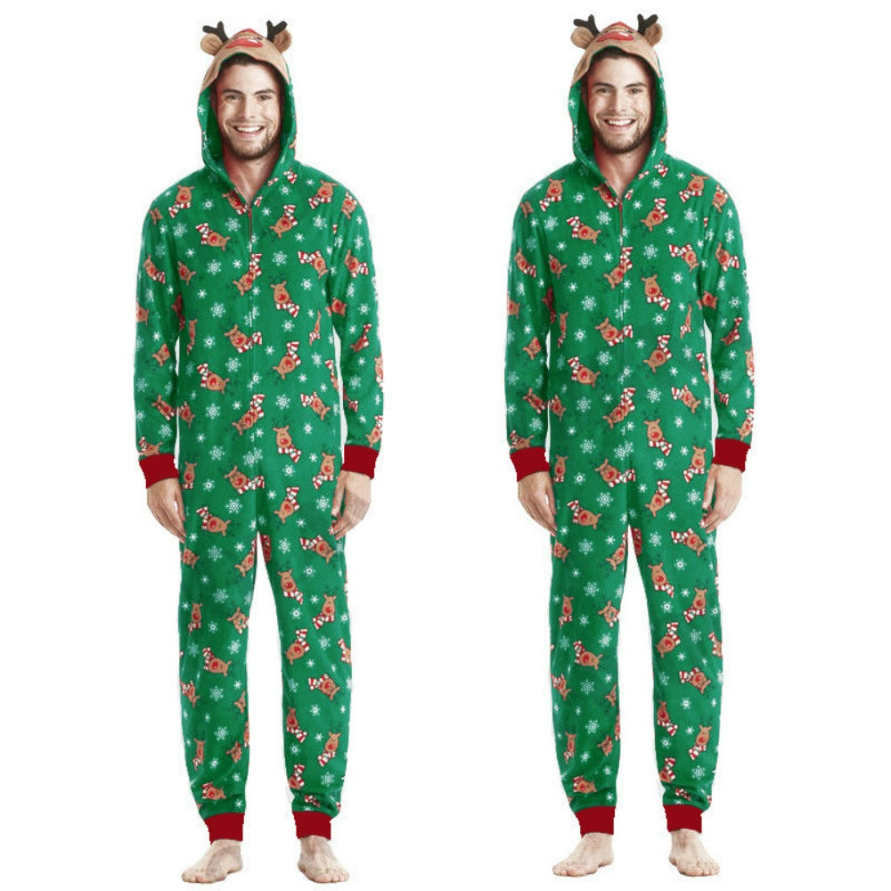 Christmas Funny Reindeer Matching Family Outfits - Amzemart