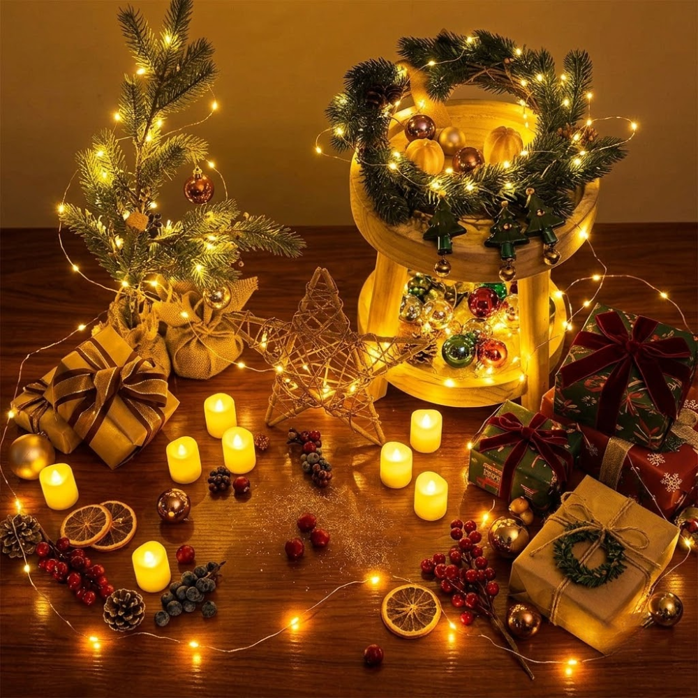 Party Outdoor Wedding Firefly String Lights Christmas Glow