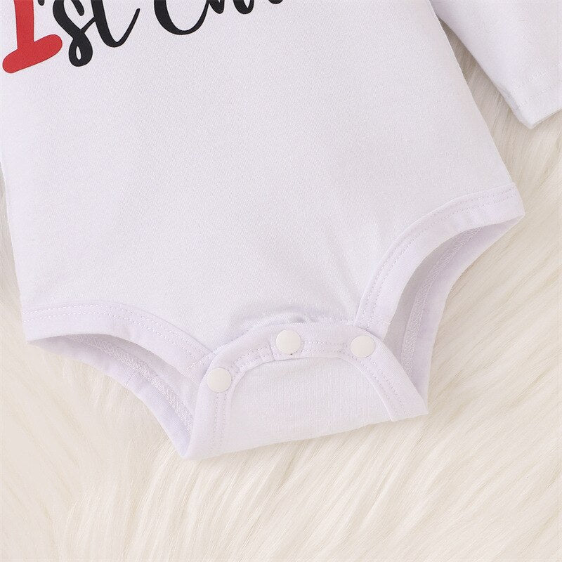 3Pcs Long-Sleeves Christmas Outfits Sets For Girls-Children Cloth Shop