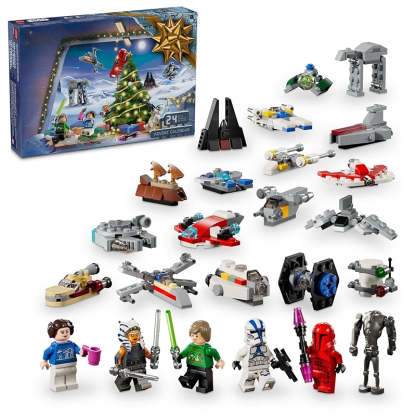 Star Wars Advent Calendar 2024 Building Set With Mini Toys-Amzemart