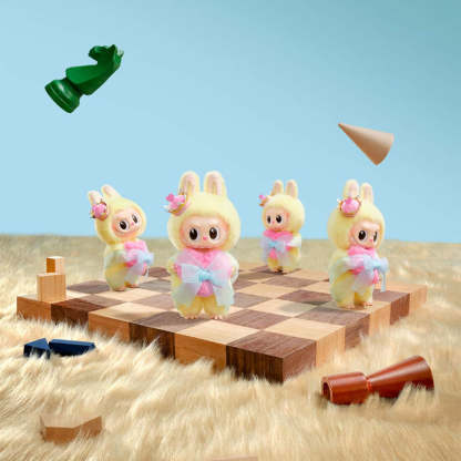 Labubu The Monsters Lets Checkmate Series Vinyl Plush Hanging Card