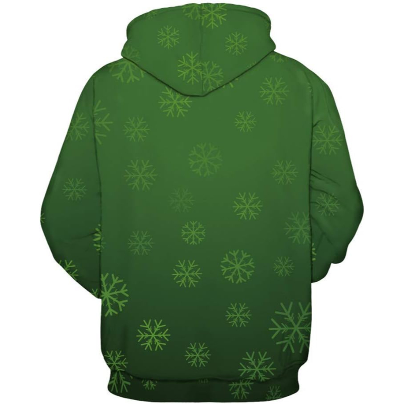 Ugly Christmas 3D Pullover Hoodie