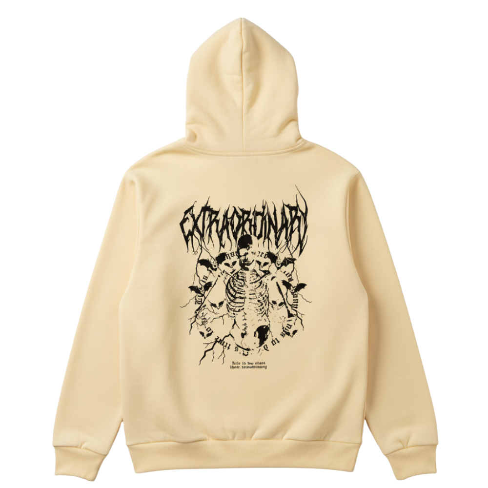 Geometric Long Sleeve Printed Casual Hoodies For Men