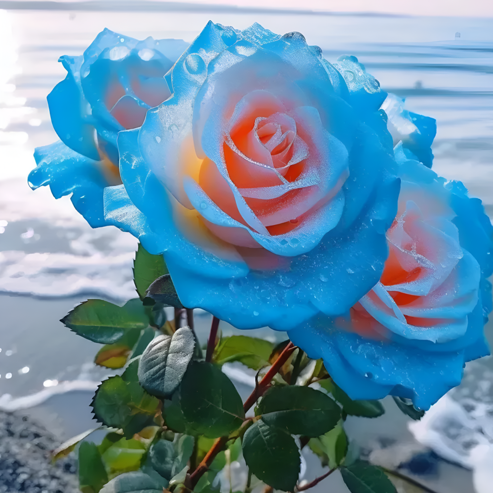 Blue Enchantress Rose Seeds For Garden
