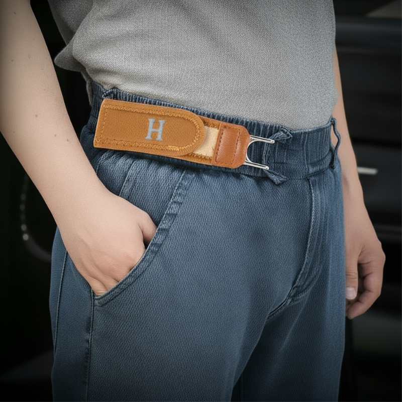 Elastic Belt Hook With Closure Design Strap 