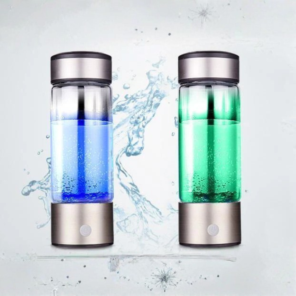Portable Hydrogen Alkaline Water Ionizer Antioxidant Bottle