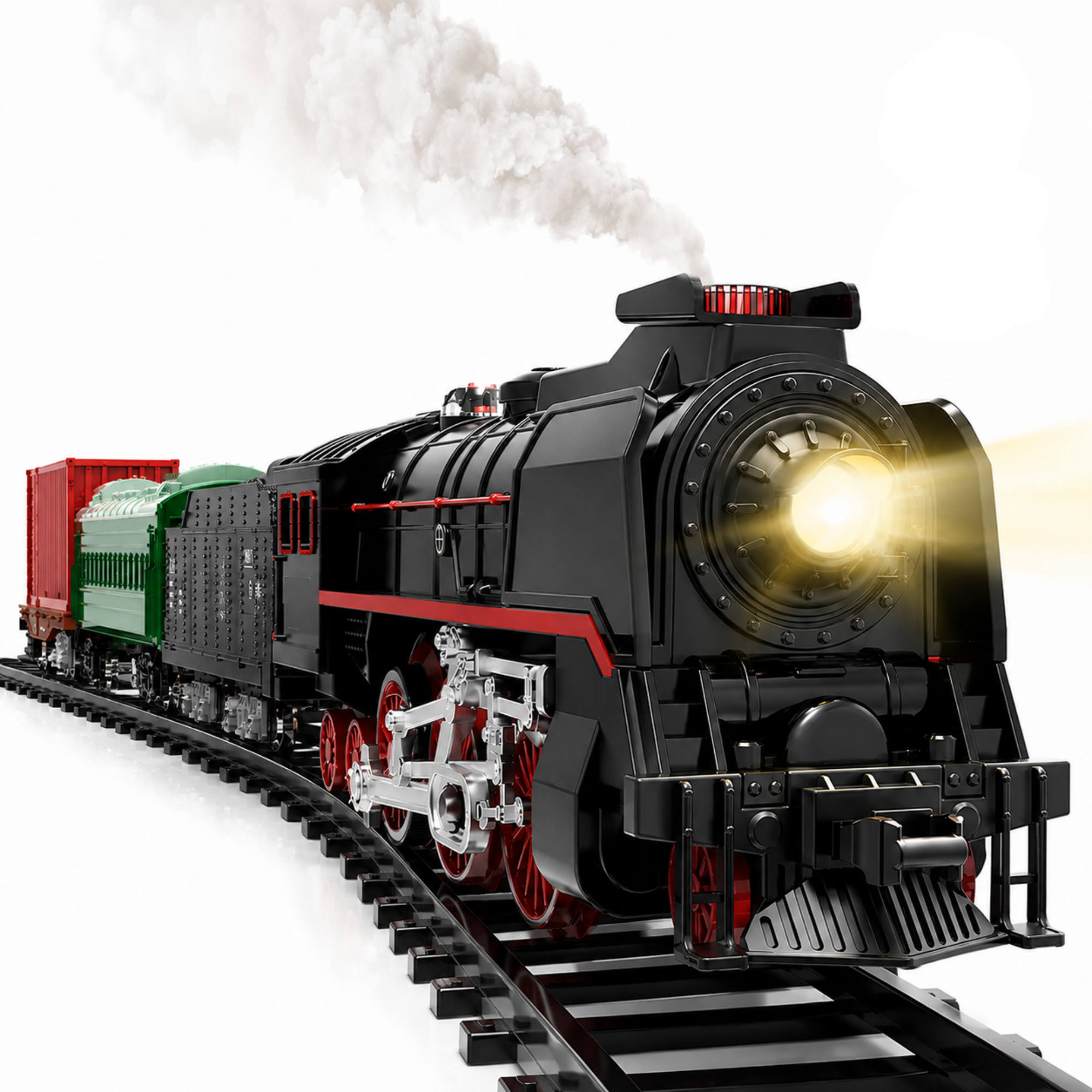 Classic Christmas Railway Train Set With Remote Control