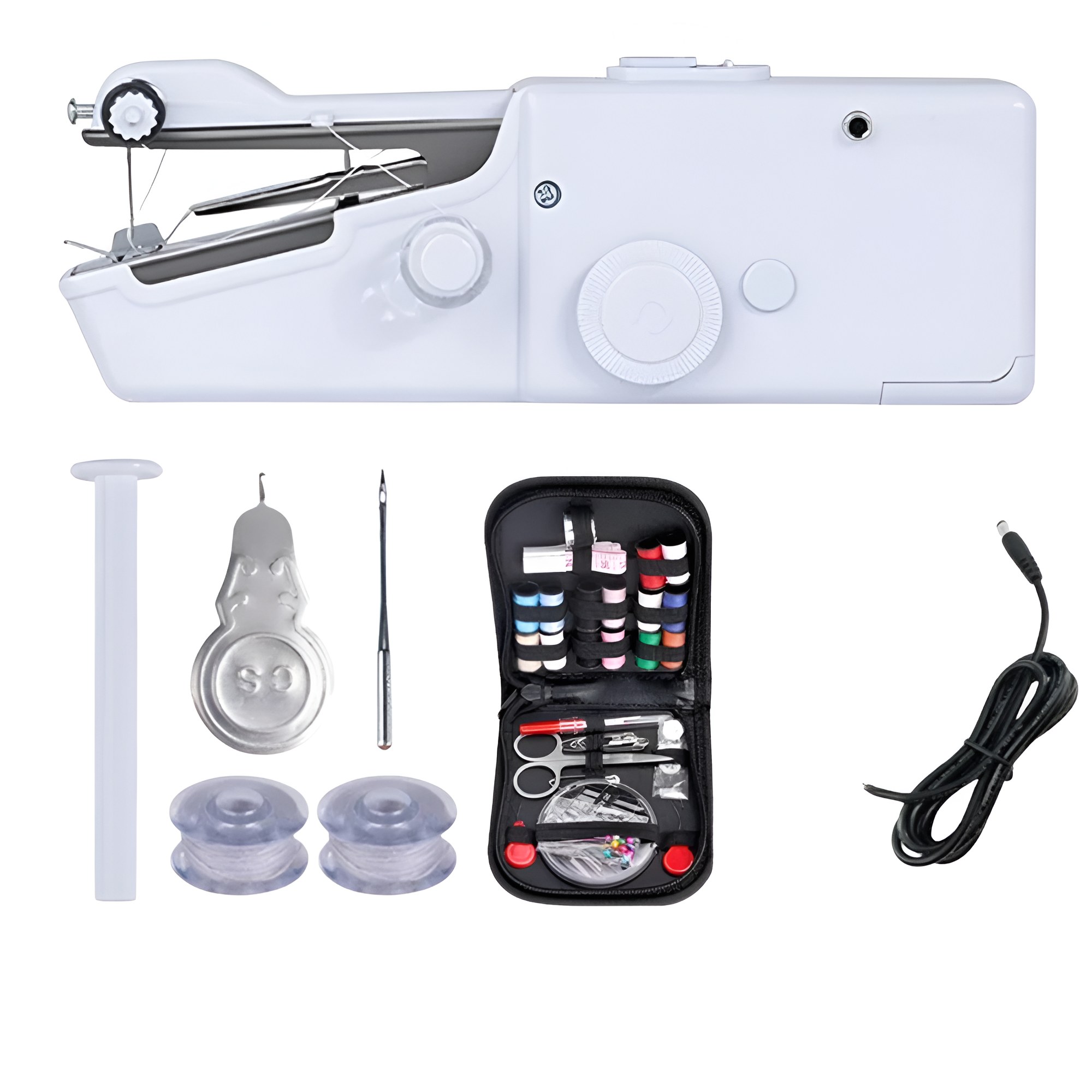Mini Portable Electric Sewing Machine For Quick Repairs And DIY