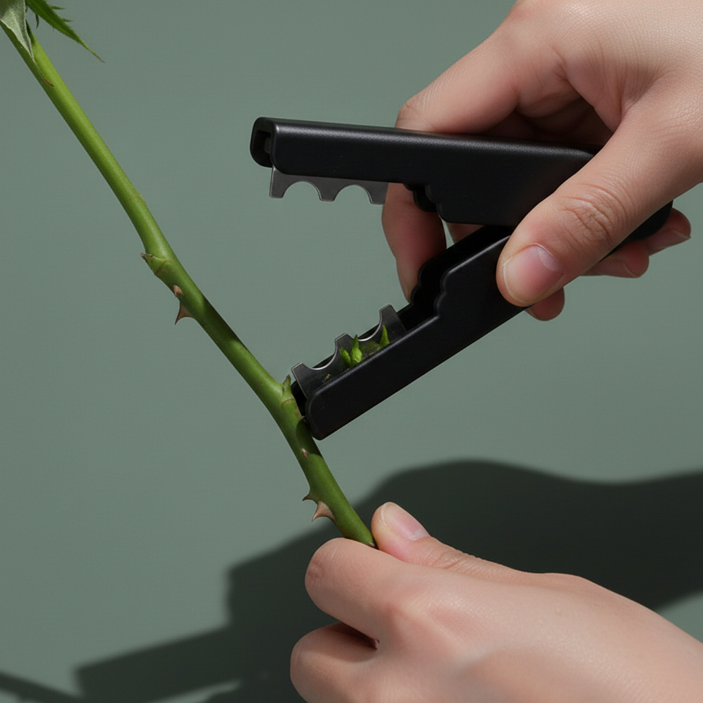 Rose Thorn And Leaf Stripper Gardening Tool For Flower Arrangement