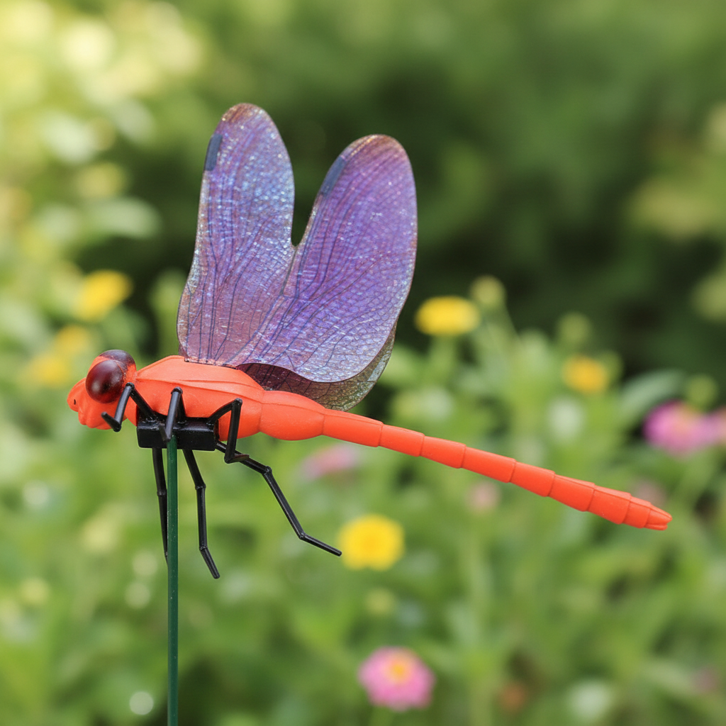 Set Of 12 Realistic 3D Dragonfly Clips