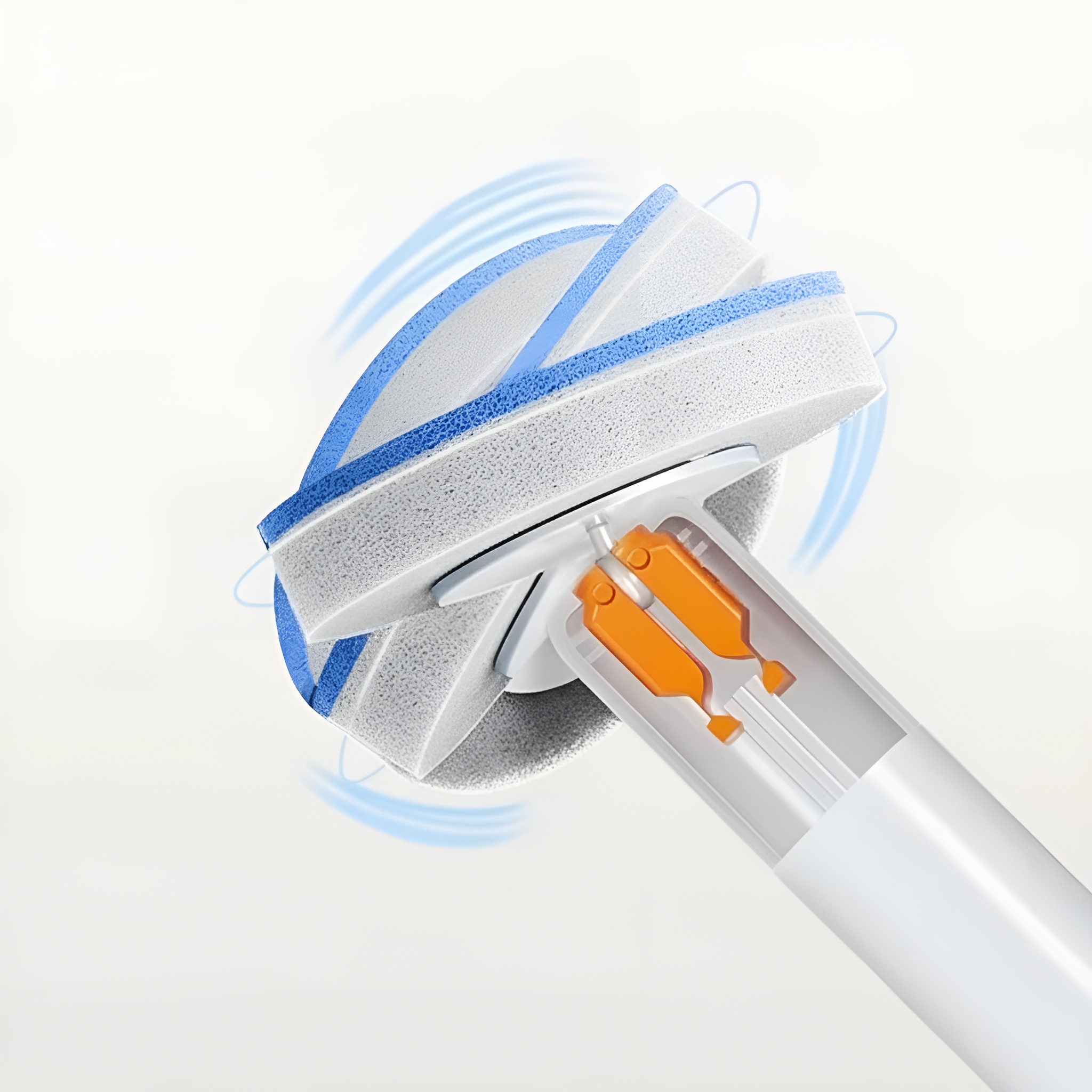 Disposable Toilet Brush Set With Built In Cleaner And 24 Refills For Home