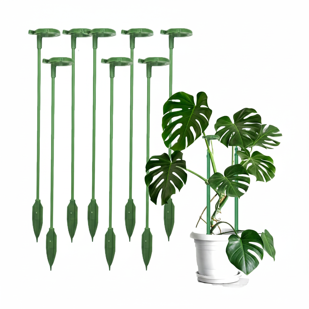 Irregular Bendable Moss Climbing Plant Support Rod For Indoor Potted Plants