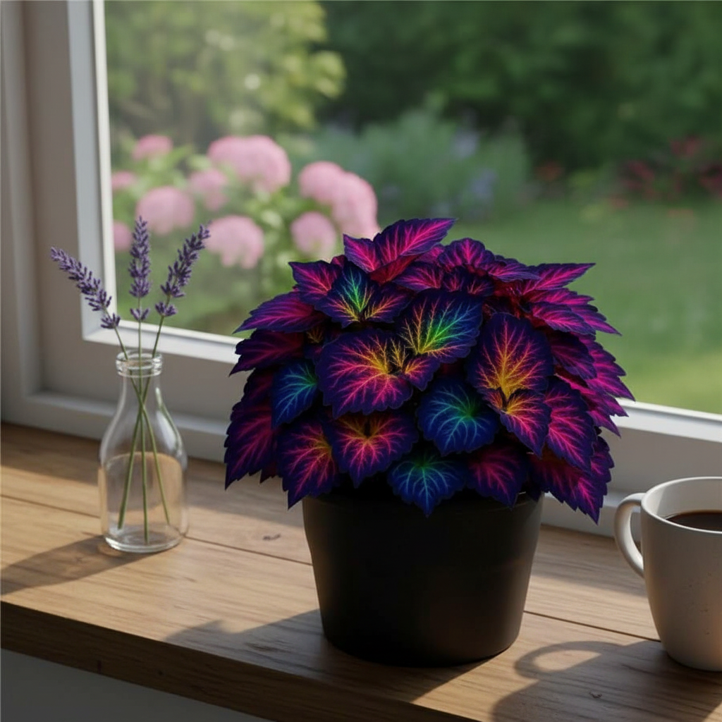 Colorful Coleus Plant For Indoor And Outdoor Garden Decor