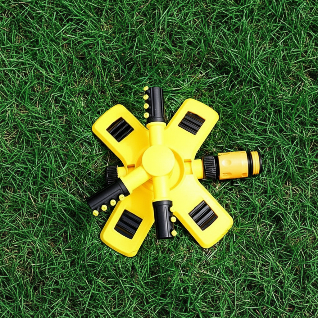 Automatic Lawn Sprinkler System 3 Design For Garden And Rooftop Cooling