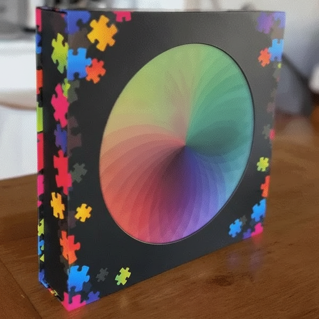 Impossible Color Changing Jigsaw Puzzle with Four Distinct States 500 pieces Jigsaw Puzzle