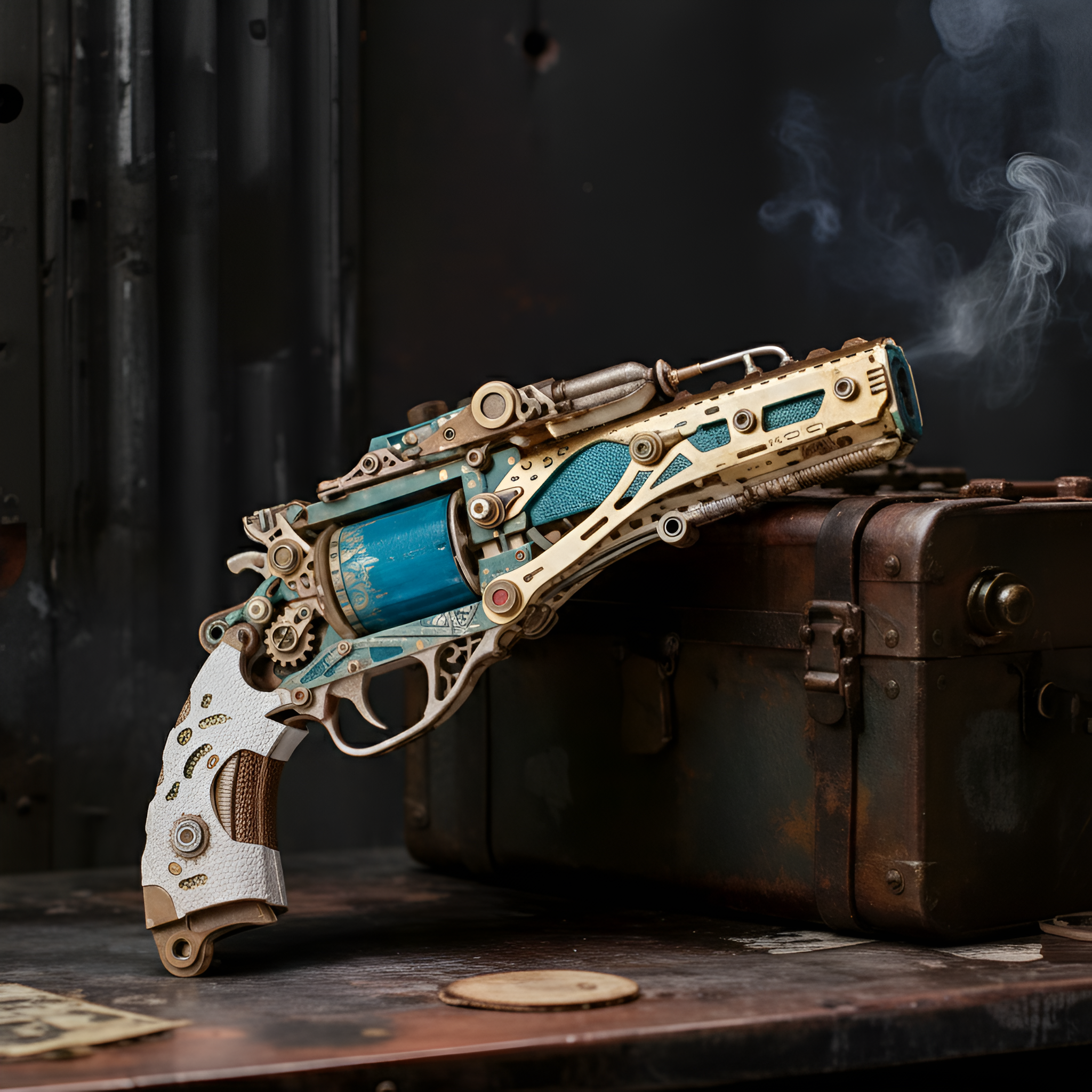 DIY Wooden Puzzle Revolver