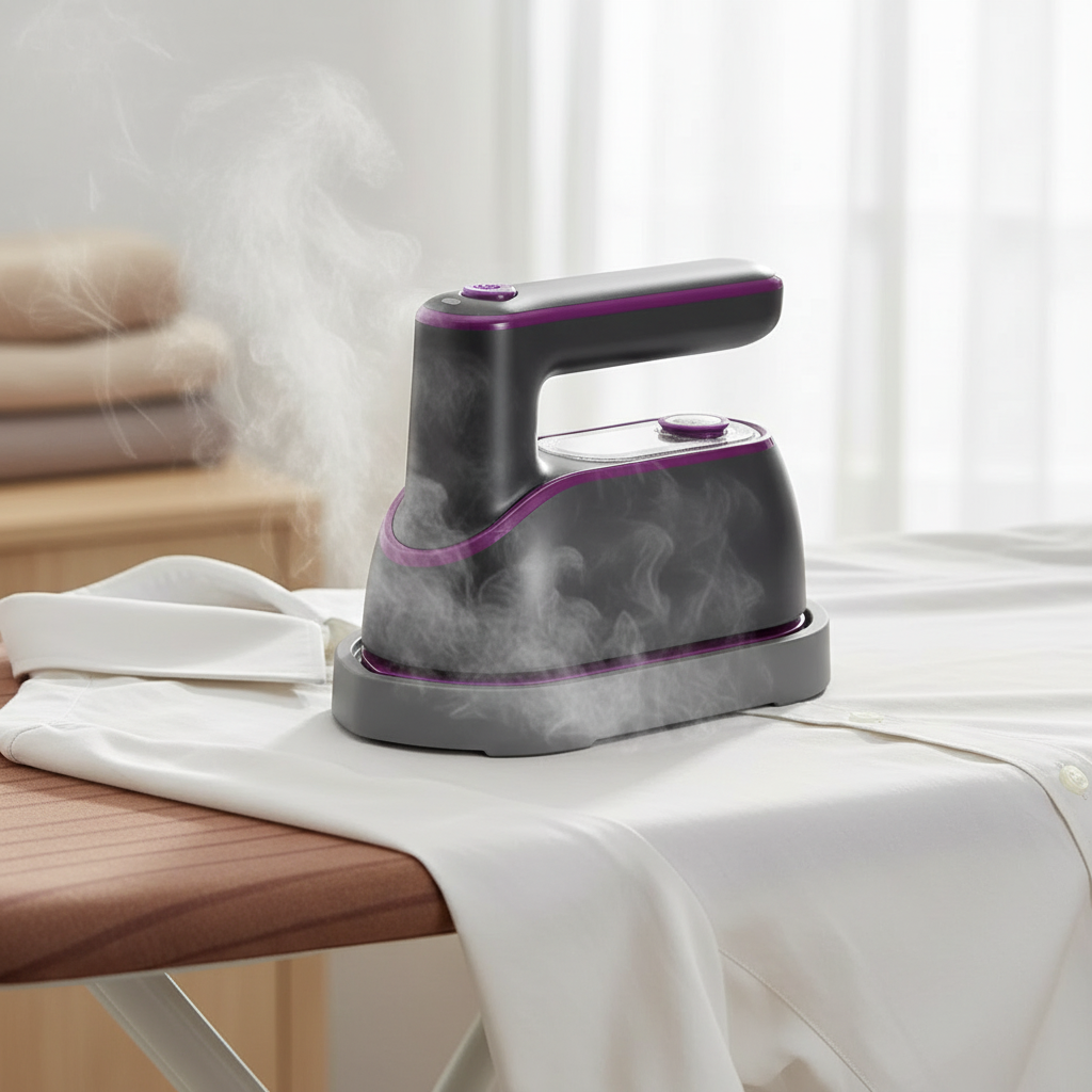 Compact Hybrid Steamer Iron For Travel And Home Garment Care