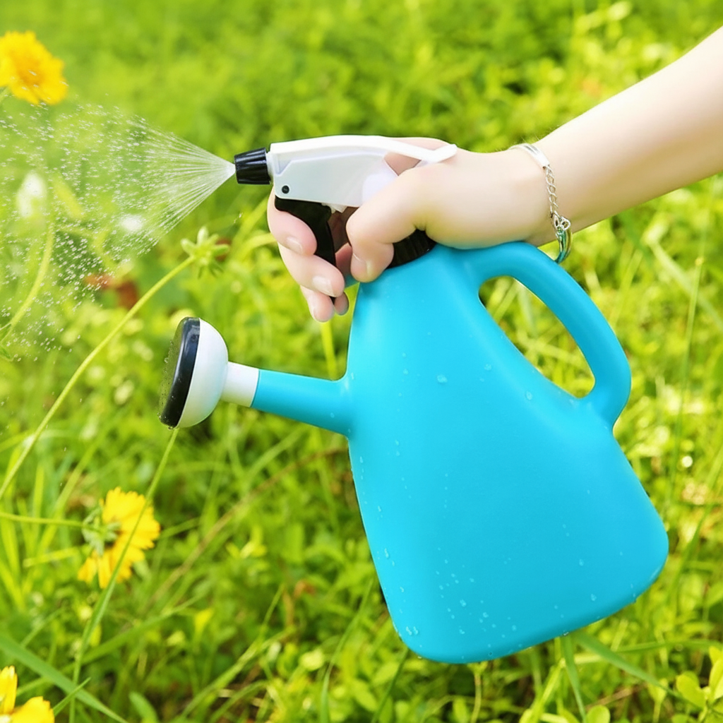 Multifunctional Garden Watering Can With Manual Sprayer For Plants