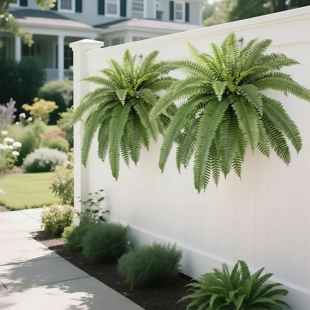 2 Pack Large UV Resistant Boston Ferns