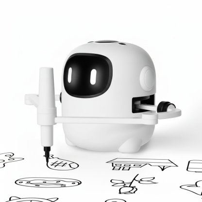 Voice Interactive Drawing Robot Card Set