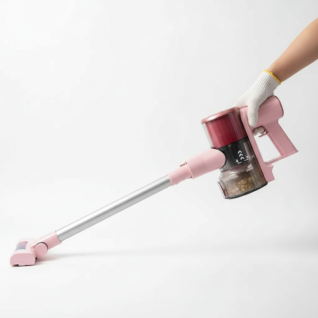 Portable Cordless Handheld Vacuum Cleaner With Detachable Dust Cup
